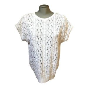 MARZ MUNCHEN Knit Top Crochet